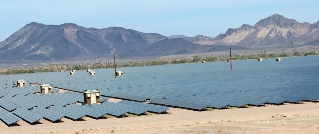 290 MW PV Installation in SW Arizona - DC Arc Flash Calculations