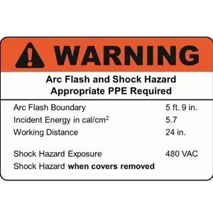 Arc Flash Labeling Requirments